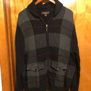 Tasso Elba men’s sweater zip up